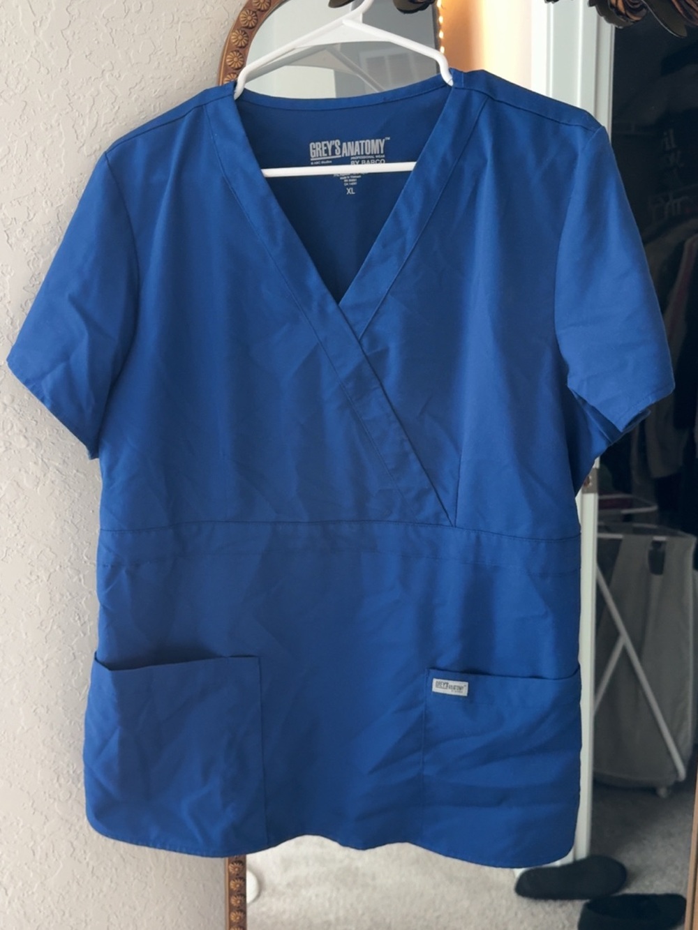 Grey's Anatomy Navy blue V-Neck Scrub Top